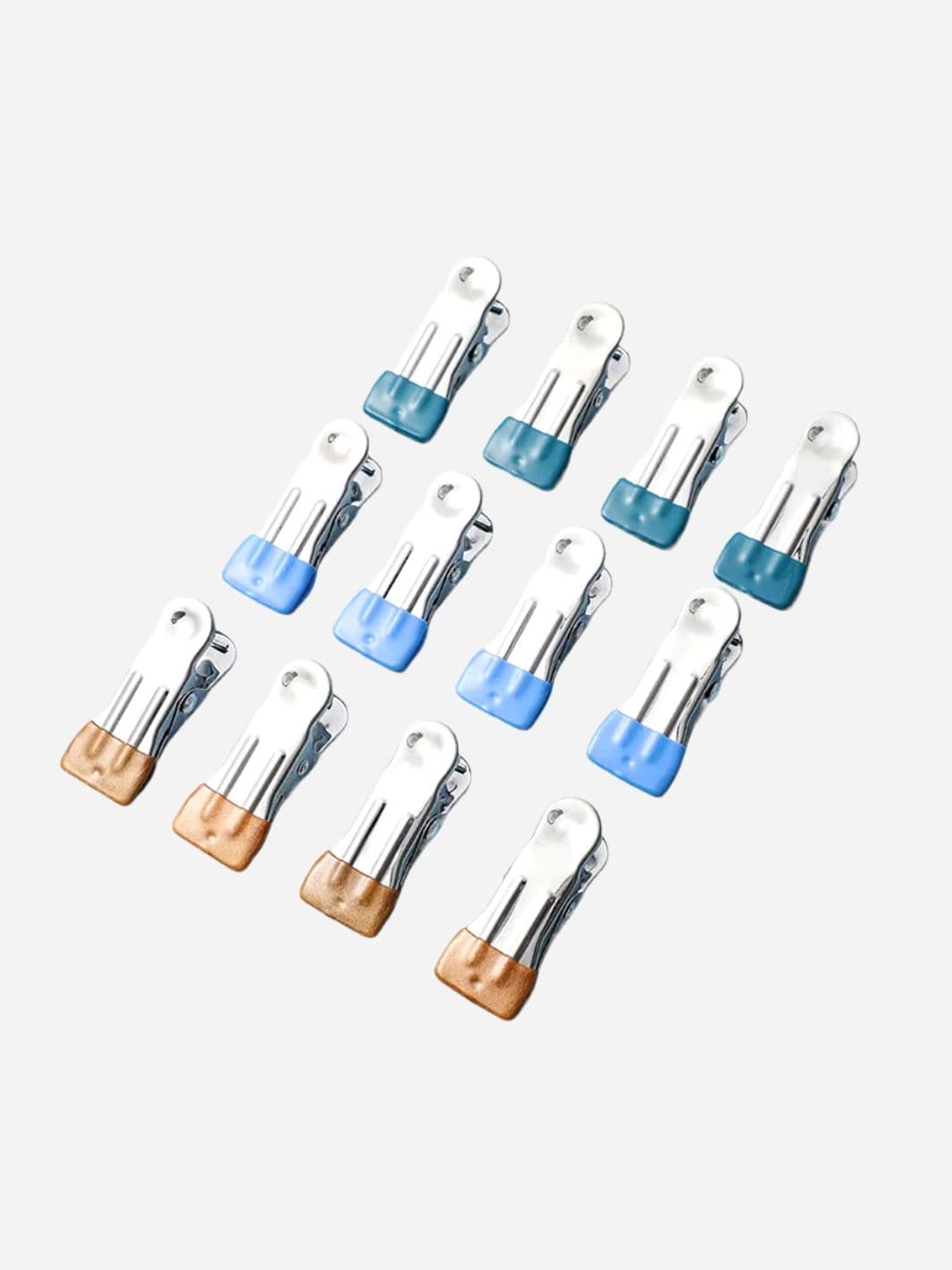 Pince en métal colorée en acier inoxydable avec revêtement silicone (trouver un autre mot cles)