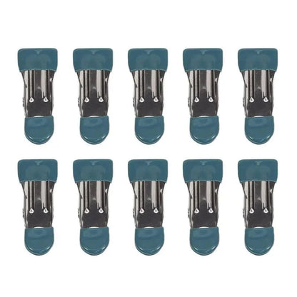 Pince en métal colorée en acier inoxydable avec revêtement silicone (trouver un autre mot cles) Vert