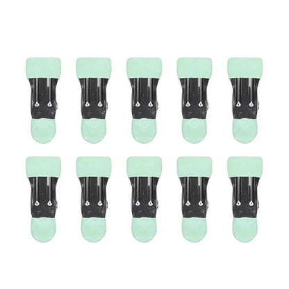 Pince en métal colorée en acier inoxydable avec revêtement silicone (trouver un autre mot cles) Vert clair