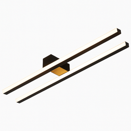 Plafonnier design industriel LED barre lumineuse TRAVE