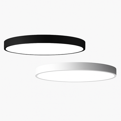 Plafonnier LED design arrondi et plat TONDO