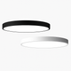 Plafonnier LED design arrondi et plat TONDO