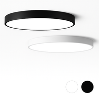Plafonnier LED design arrondi et plat TONDO