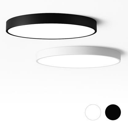 Plafonnier LED design arrondi et plat TONDO