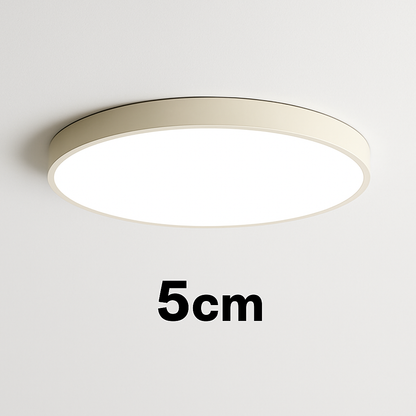 Plafonnier LED design arrondi et plat TONDO