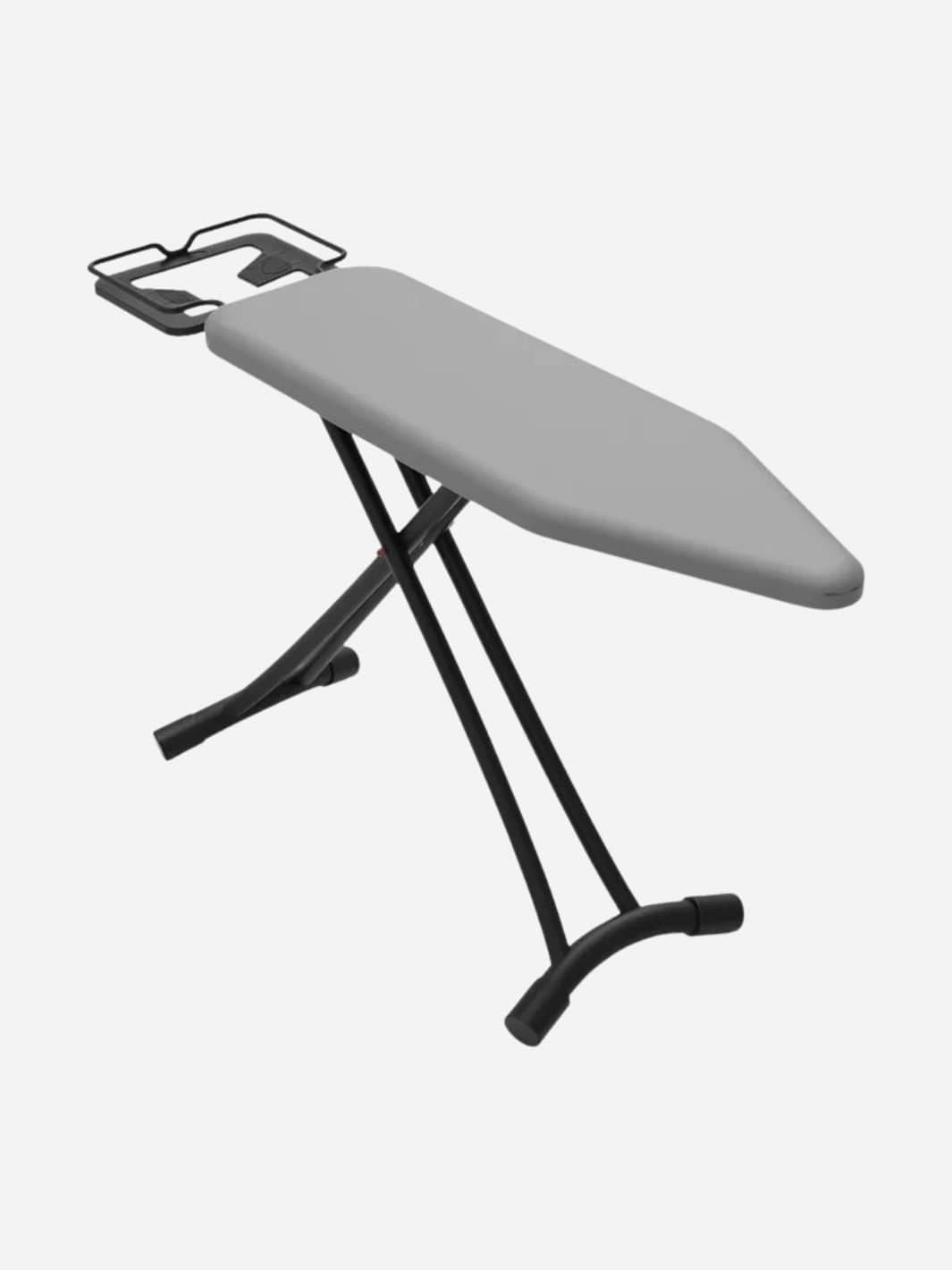 Planche à repasser réglable et pliable avec housse coton Gris