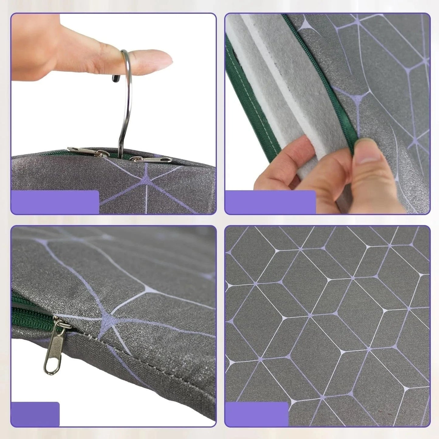 Planche pour défroisseur portable et pliable en coton