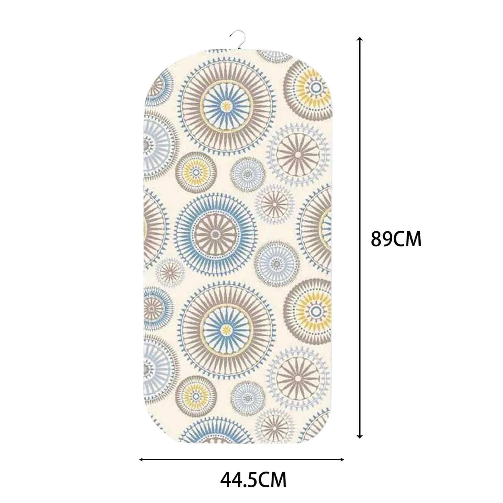 Planche pour défroisseur portable et pliable en coton Fleur