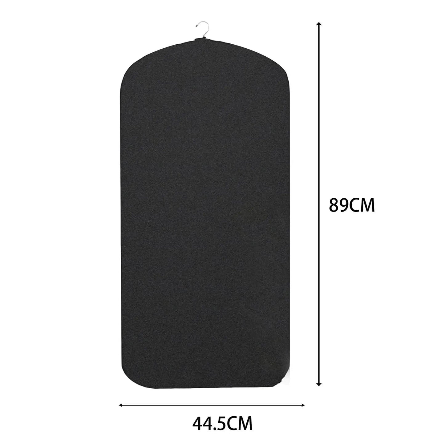 Planche pour défroisseur portable et pliable en coton Noir