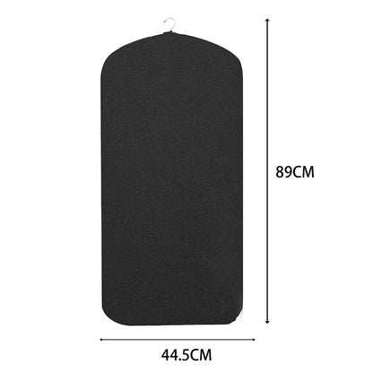 Planche pour défroisseur portable et pliable en coton Noir
