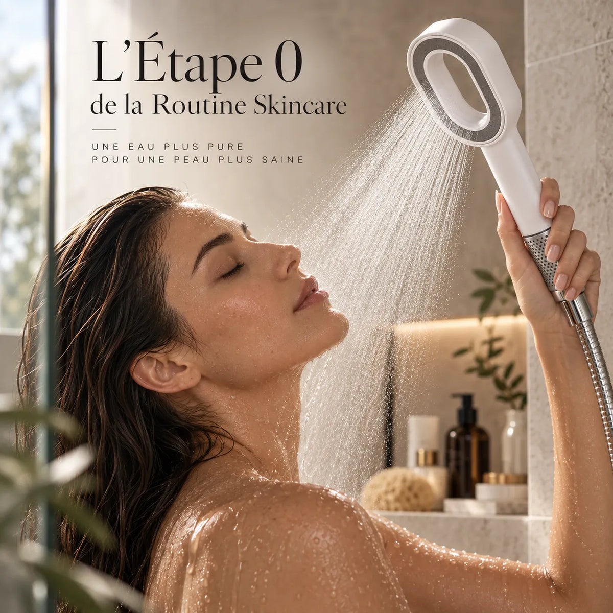 AQUANE - Pommeau de Douche L'Étape 0 de votre Routine Skincare
