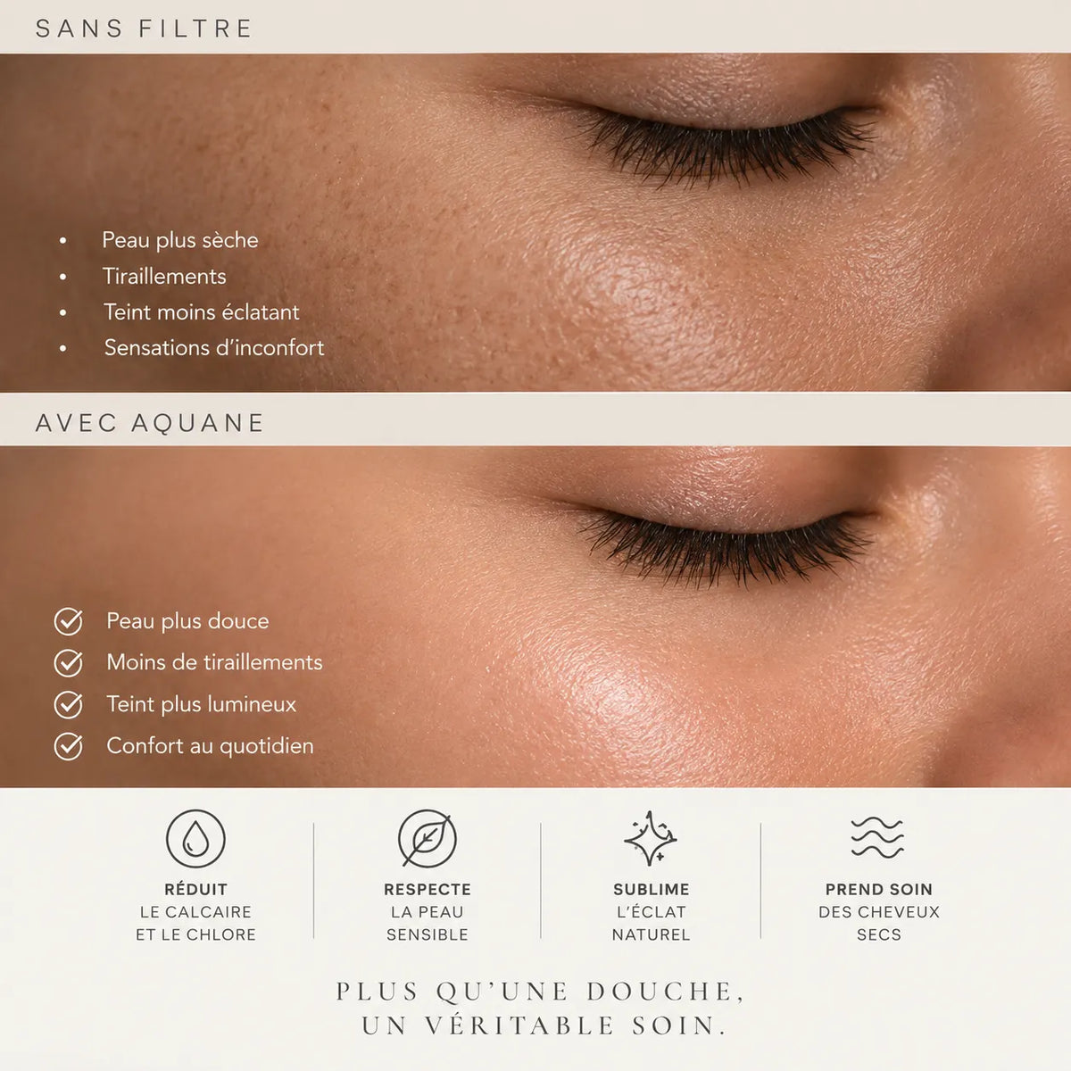 AQUANE - Pommeau de Douche L'Étape 0 de votre Routine Skincare