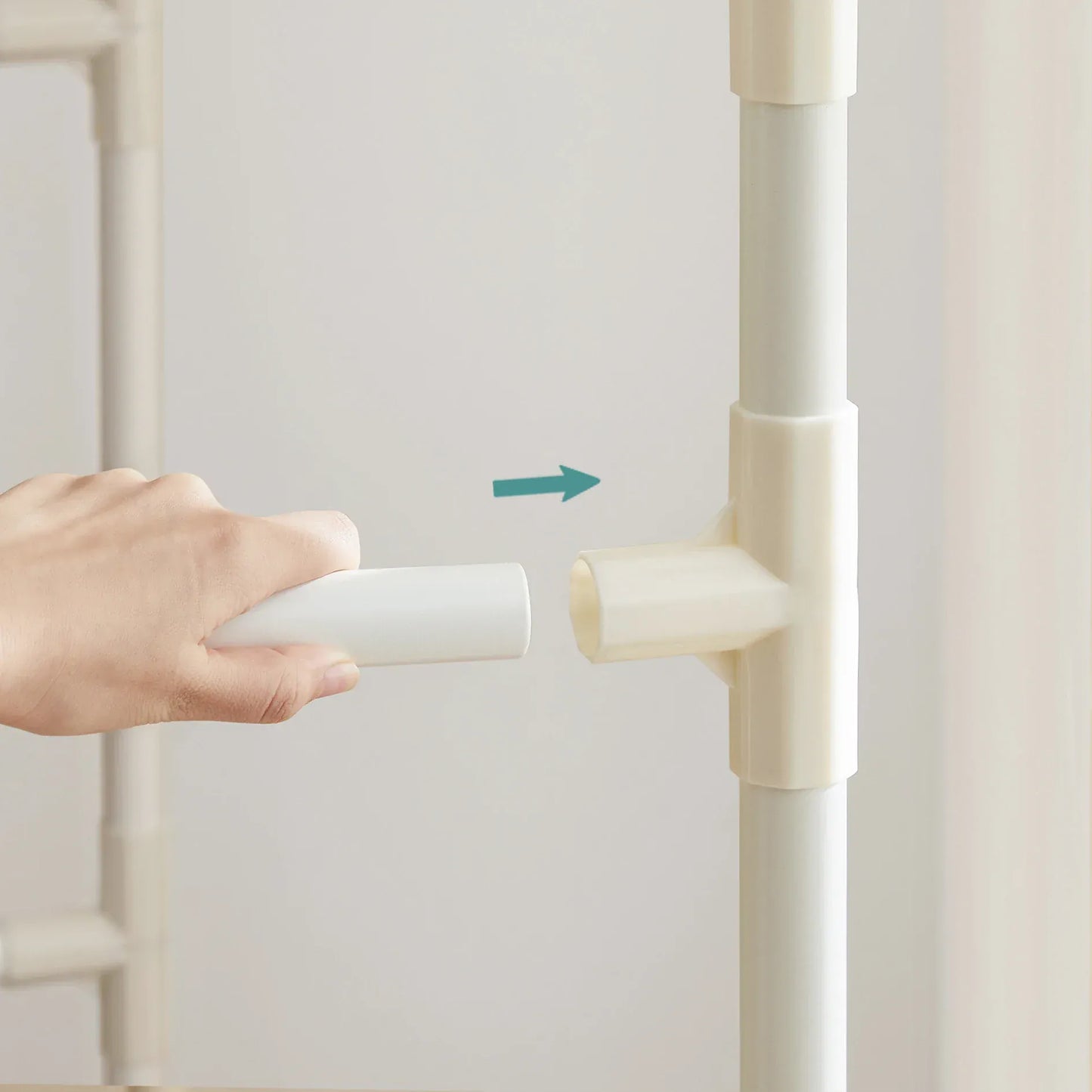 Portant Blanc - Ranger vos vêtements avec élégance Blanc