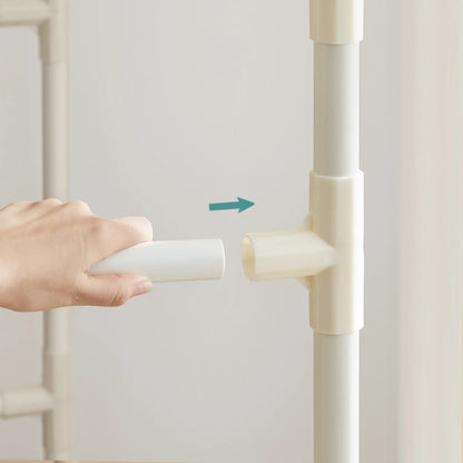 Portant Blanc - Ranger vos vêtements avec élégance Blanc