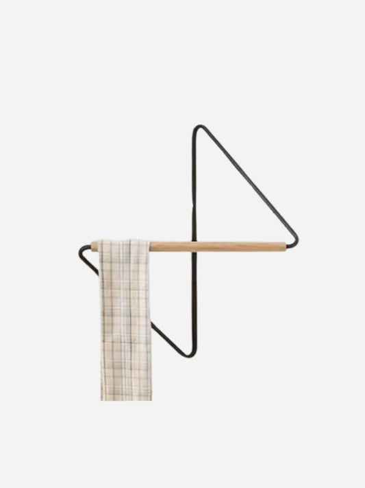 Portant d'angle coin bois moderne grenier