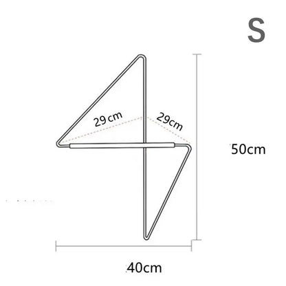 Portant d'angle coin bois moderne grenier S
