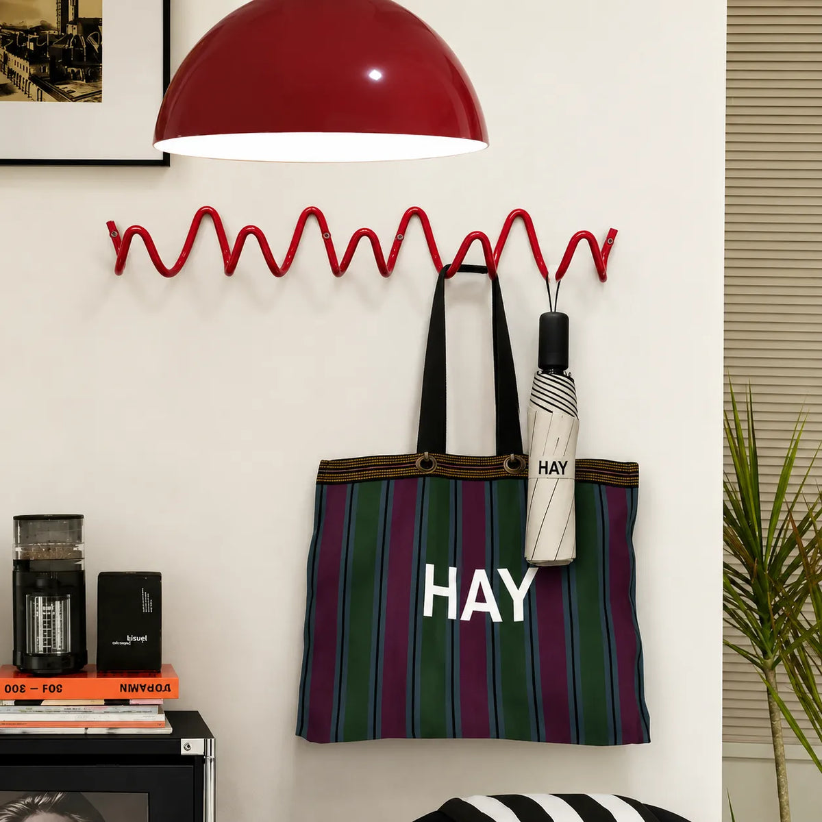 Wandhaken, minimalistisch, gewelltes Design