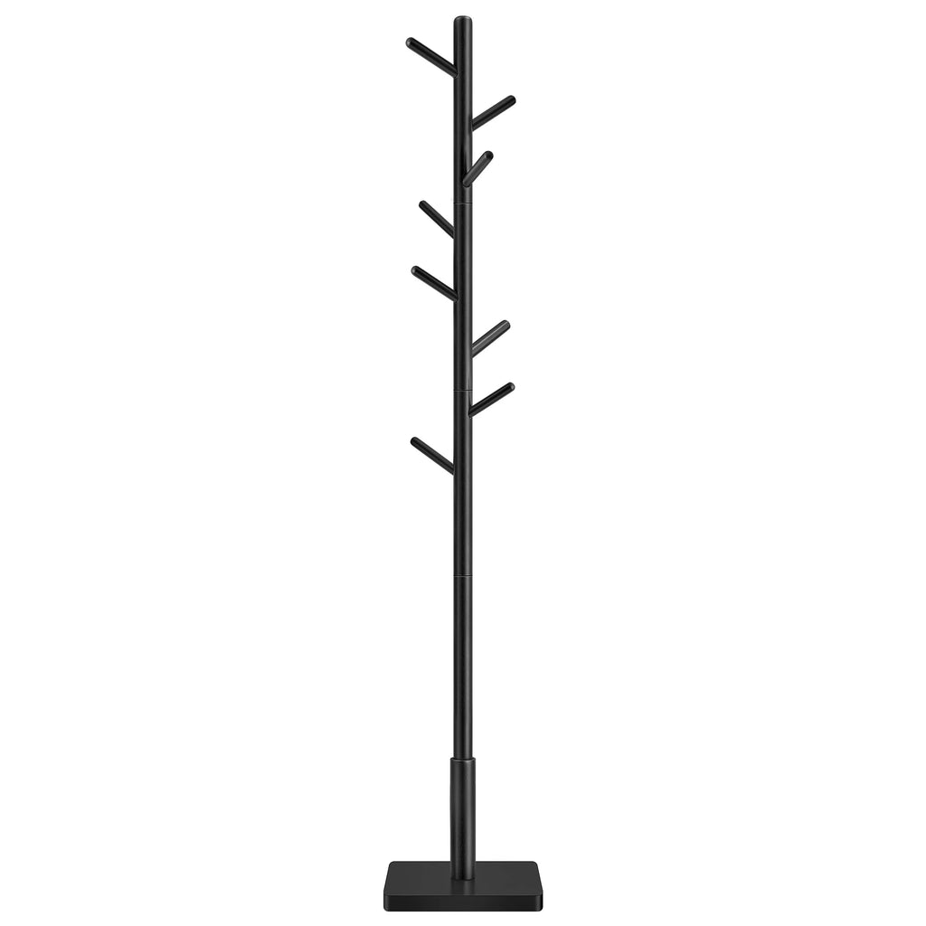Porte manteau arbre en bois d’hévéa – design naturel et stable - Aéraly
