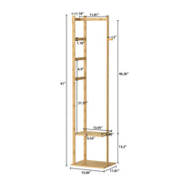 Portant d'angle - Pratique pour un rangement optimisé et soigné de vos vêtements - Aéraly