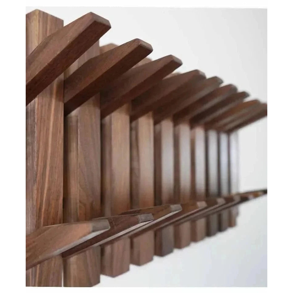 Porte manteau design en bois – élégance naturelle et fonctionnalité murale - Aéraly