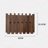 Porte manteau design en bois – élégance naturelle et fonctionnalité murale - Aéraly