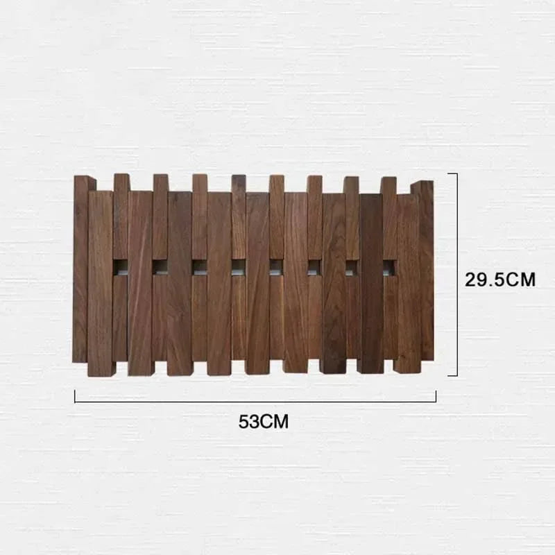 Porte manteau design en bois – élégance naturelle et fonctionnalité murale - Aéraly