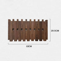 Porte manteau design en bois – élégance naturelle et fonctionnalité murale - Aéraly