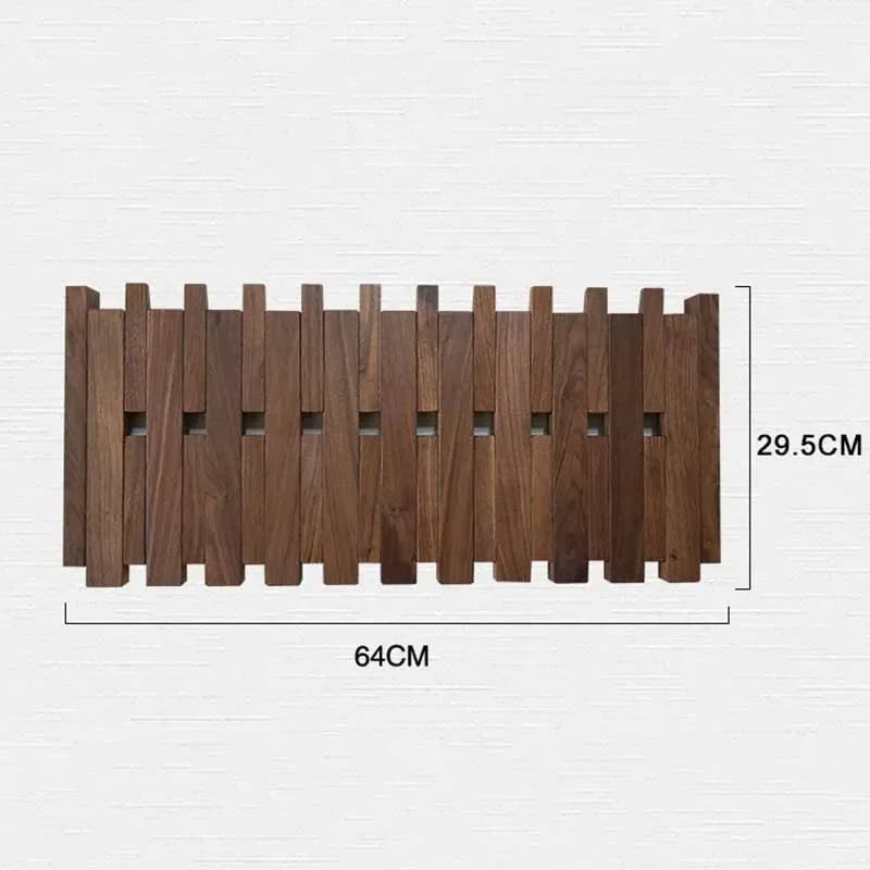 Porte manteau design en bois – élégance naturelle et fonctionnalité murale - Aéraly