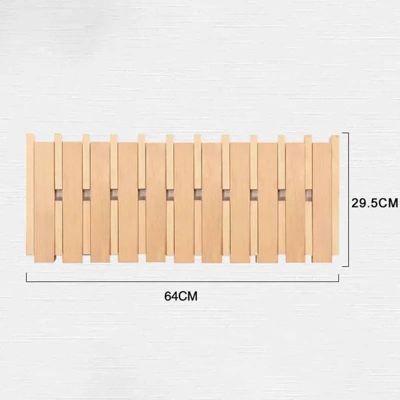 Porte manteau design mural en bois – élégance moderne et fonctionnalité - Aéraly