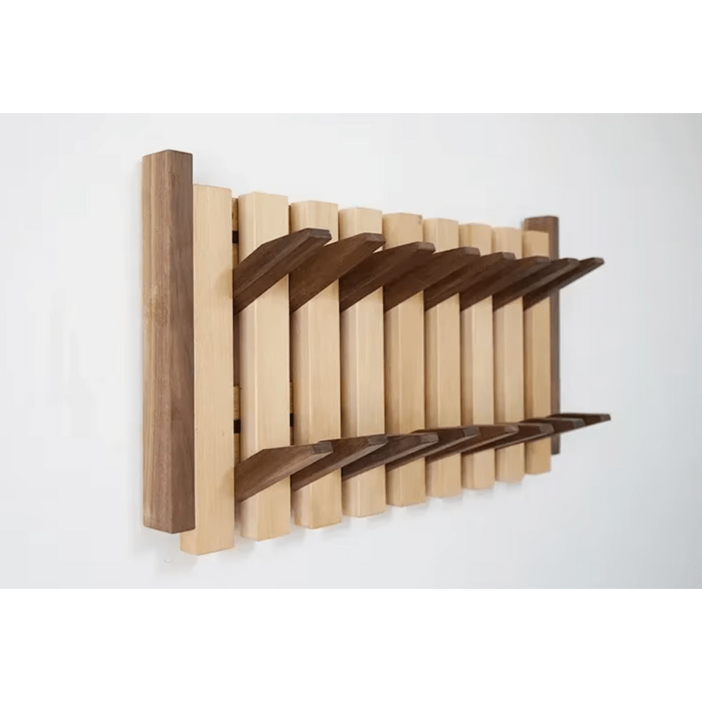 Porte manteau design en bois – style moderne et modulable - Aéraly