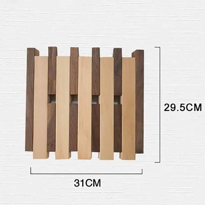 Porte manteau design en bois – style moderne et modulable - Aéraly