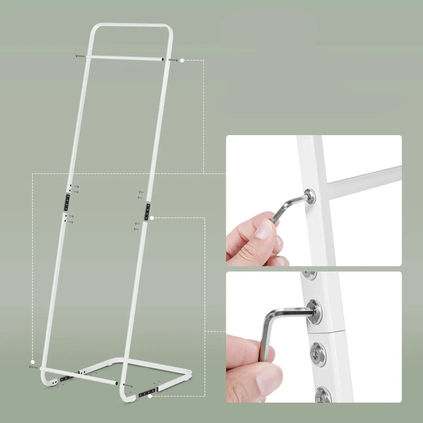 porte-manteau métal gain place entrée - Pratique pour Gagner de la Place