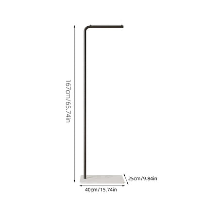 Porte-manteau métal moderne Scandinave costume accessoires chambre Noir