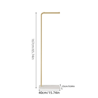 Porte-manteau métal moderne Scandinave costume accessoires chambre Or