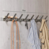 Porte manteau mural en métal aluminium – design moderne et durable - Aéraly