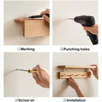 Porte manteau mural gain de place - Aeraly