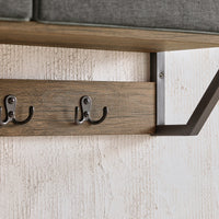 Porte-manteau mural style vintage - Aéraly