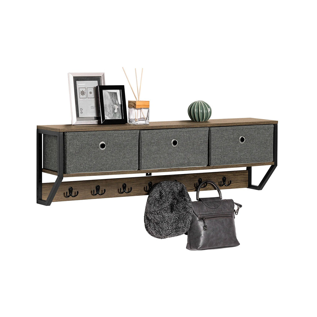 Porte-manteau mural style vintage - Aéraly
