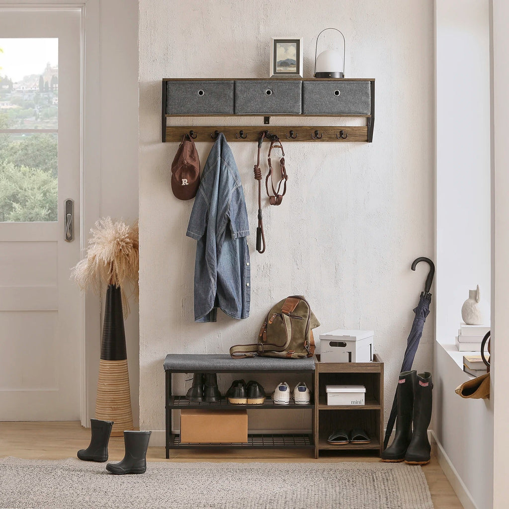 Porte-manteau mural style vintage - Aéraly