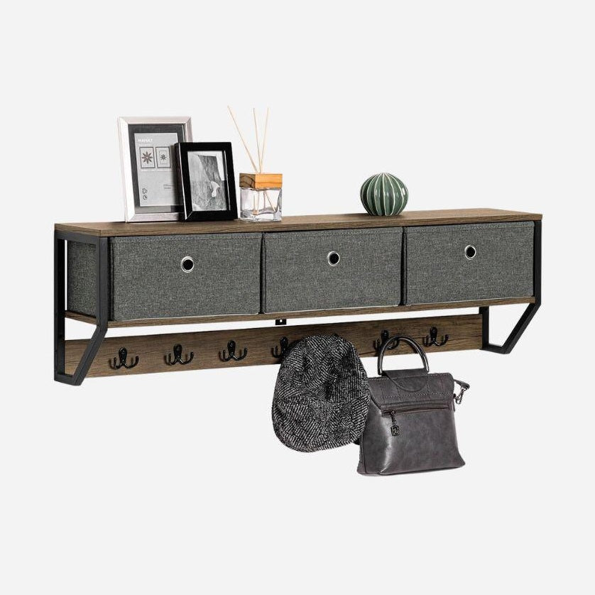 Porte-manteau mural style vintage - Aéraly