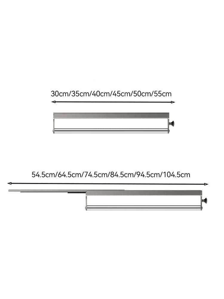 Porte pantalon coulissant – tringle extractible pour dressing