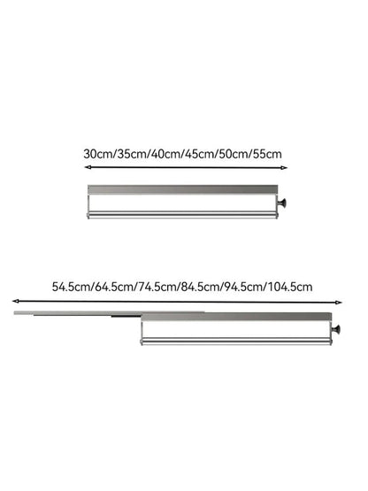 Porte pantalon coulissant – tringle extractible pour dressing