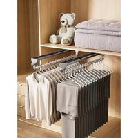 Porte pantalon coulissant – tringle extractible pour dressing - Aeraly