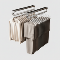 Porte pantalon coulissant – tringle extractible pour dressing - Aeraly
