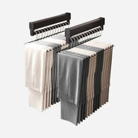 Porte-pantalons coulissant antidérapant en aluminium - Aéraly