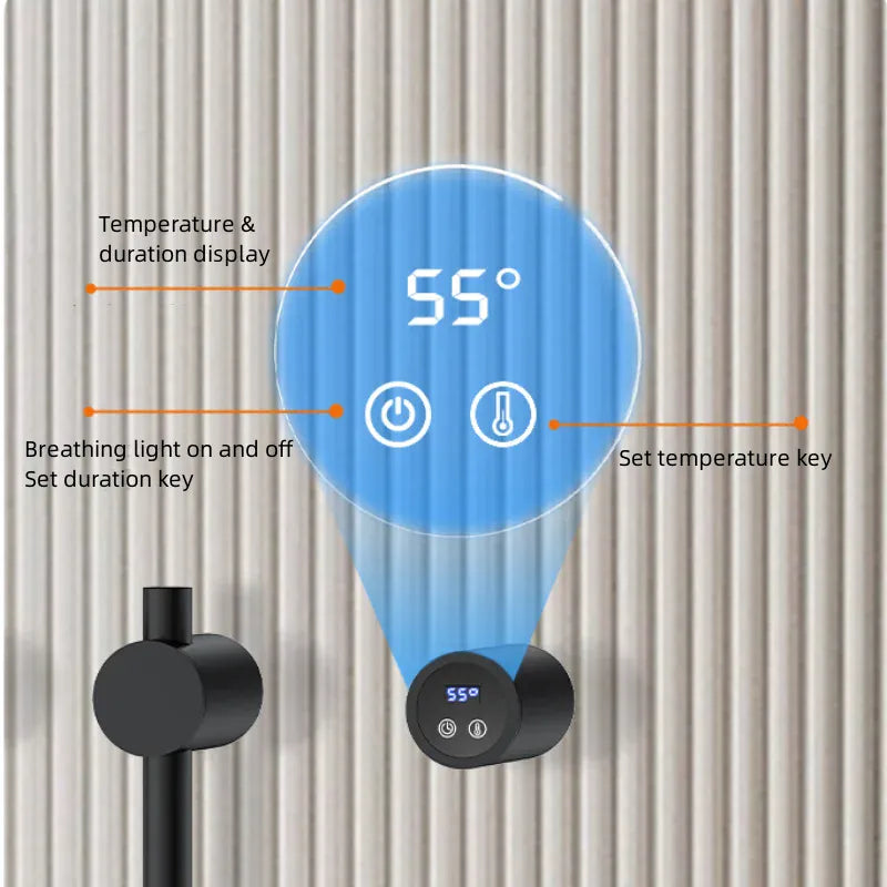 Porte-serviettes chauffant salle de bain