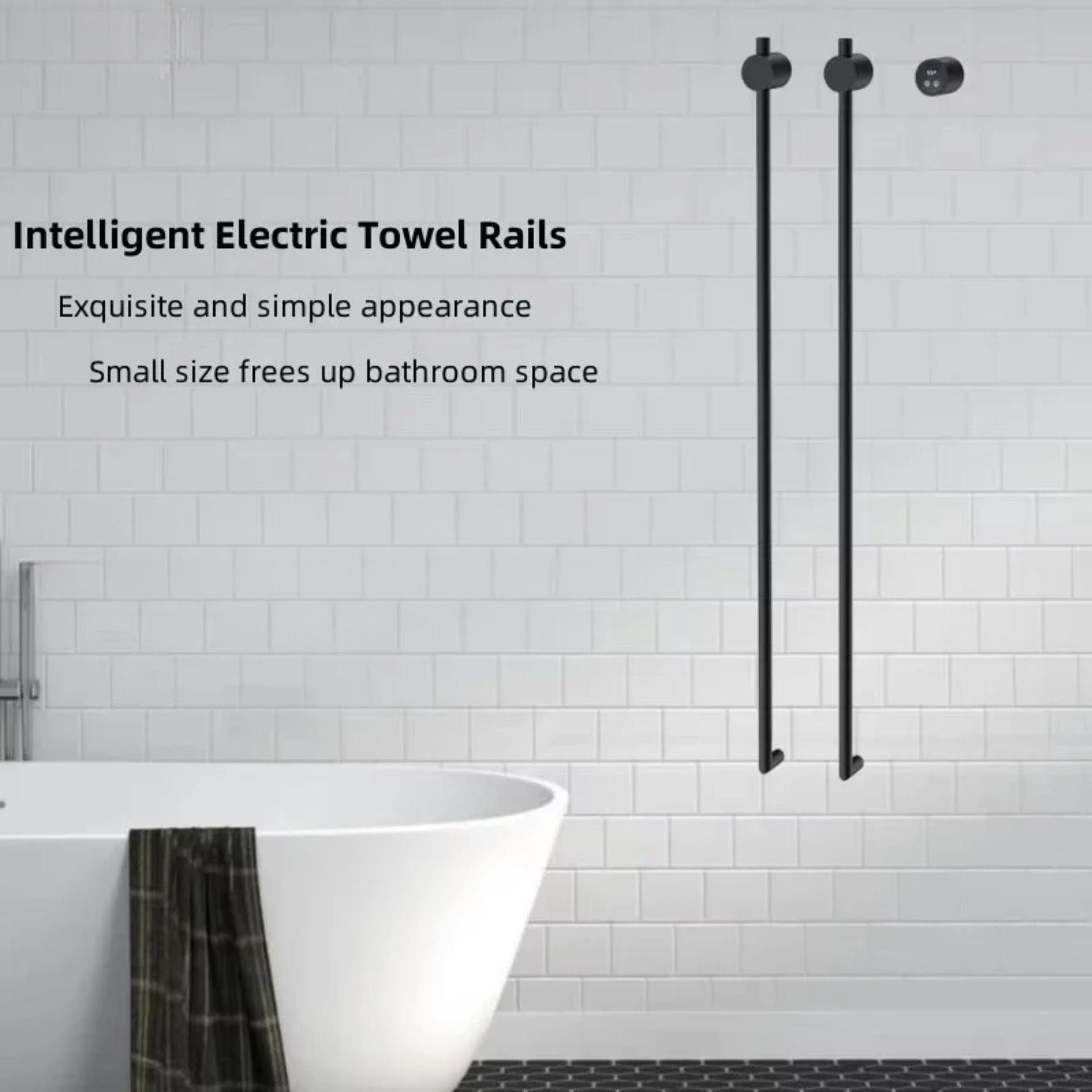 Porte-serviettes chauffant salle de bain