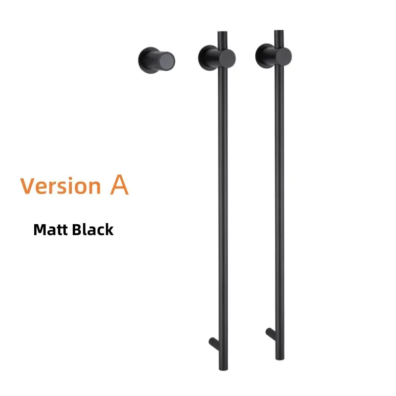 Porte-serviettes chauffant salle de bain 220V / Matt Noir A