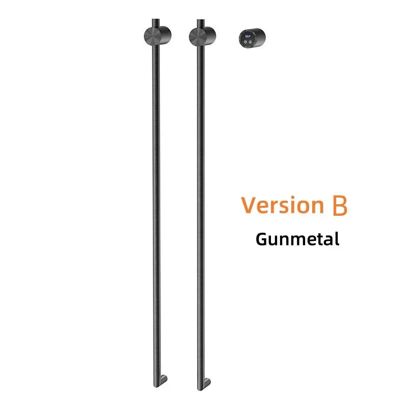 Porte-serviettes chauffant salle de bain 220V / Matt Noir B