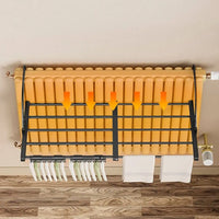 Étendoir à Linge Radiateur Pliable | Séchoir Acier 2 Tailles - Aéraly